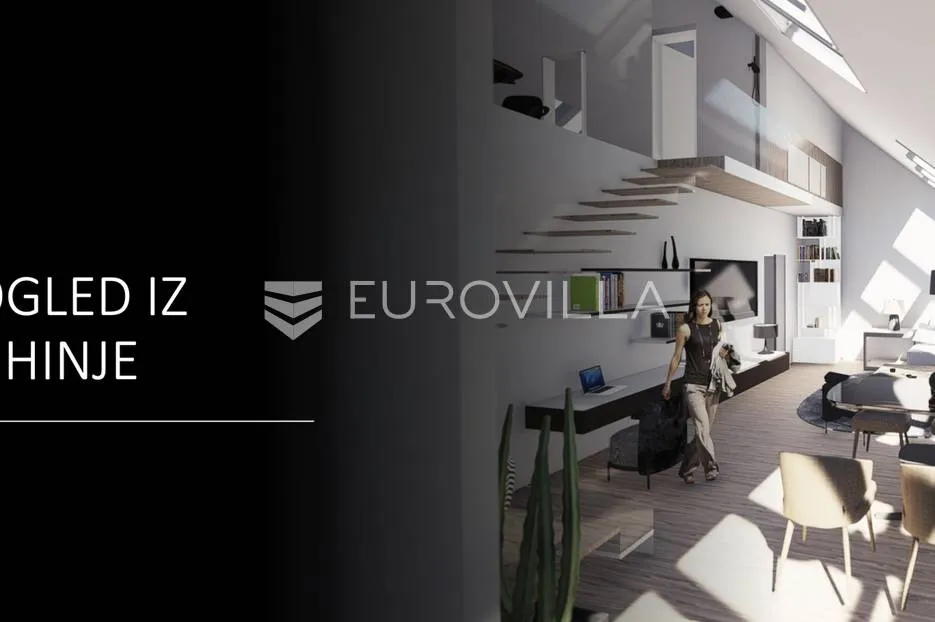 zagreb centar, dvosoban loft / dvoetažan stan - slika 16