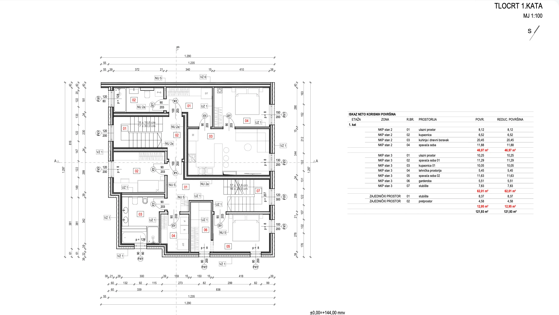 sveta nedelja, novaki dvosoban stan 46,97 m² novogradnja - slika 8