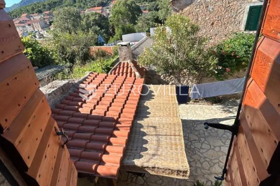 hvar, vrbanj, autohtona kamena kuća s bazenom - slika 23