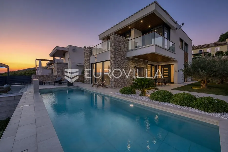crikvenica, luksuzna vila, kuća, 280 m², okućnica 526 m², pogled na more - slika 27