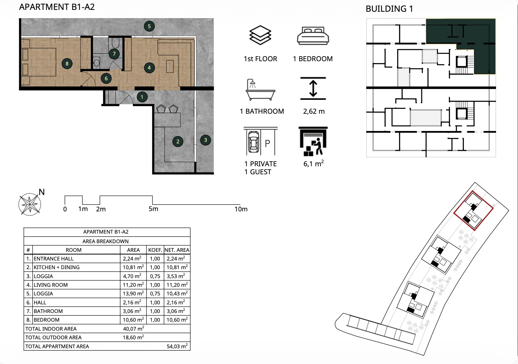 sveta nedelja meridian one, dvosoban stan 54 m² - slika 28