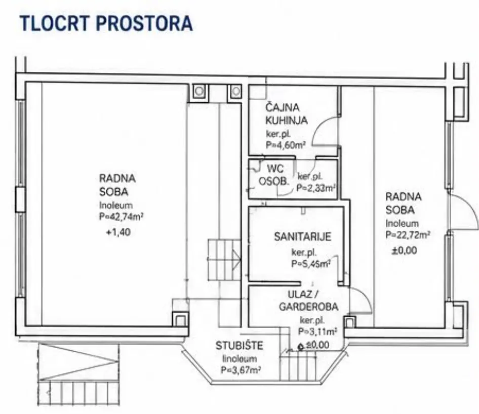 zagreb, dubrava, lokal, ured od 100 m² - slika 8