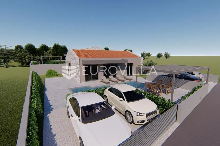 istra, poreč, moderna prizemnica s bazenom, novogradnja - slika 2