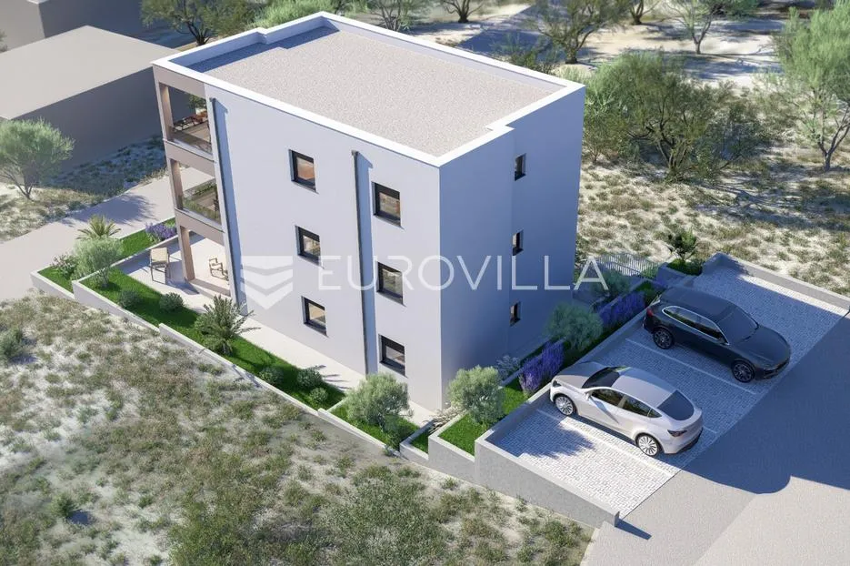 zadar, maslenica, dvosoban stan na drugom katu 78,70 m2 s pogledom na more - slika 5