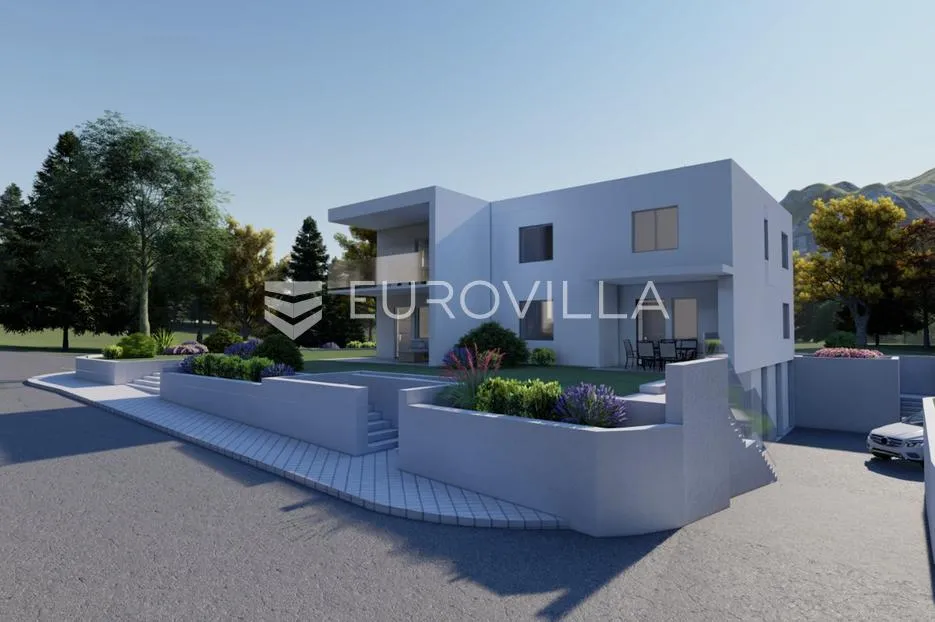 kastav, novogradnja, prostrani stan s terasom, vrtom i garažom, 92 m2 - slika 4