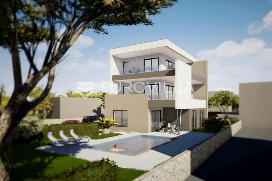 krk, njivice, luksuzan stan u novogradnji u prvom redu do mora 72 m² - slika 5