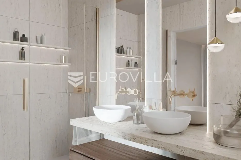 rogoznica, dvornica, luksuzna vila u izgradnji površine 450 m2 - slika 14