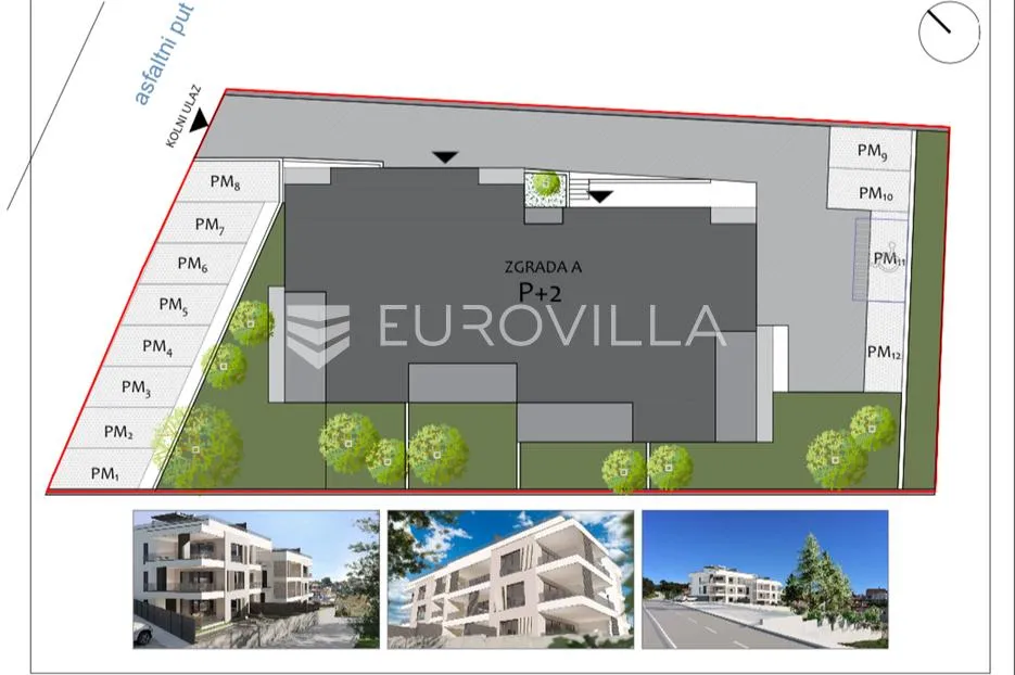 biograd na moru, sv. filip i jakov, stan s2 u prizemlju od 66,20 m² s vrtom od 22 m² - slika 7