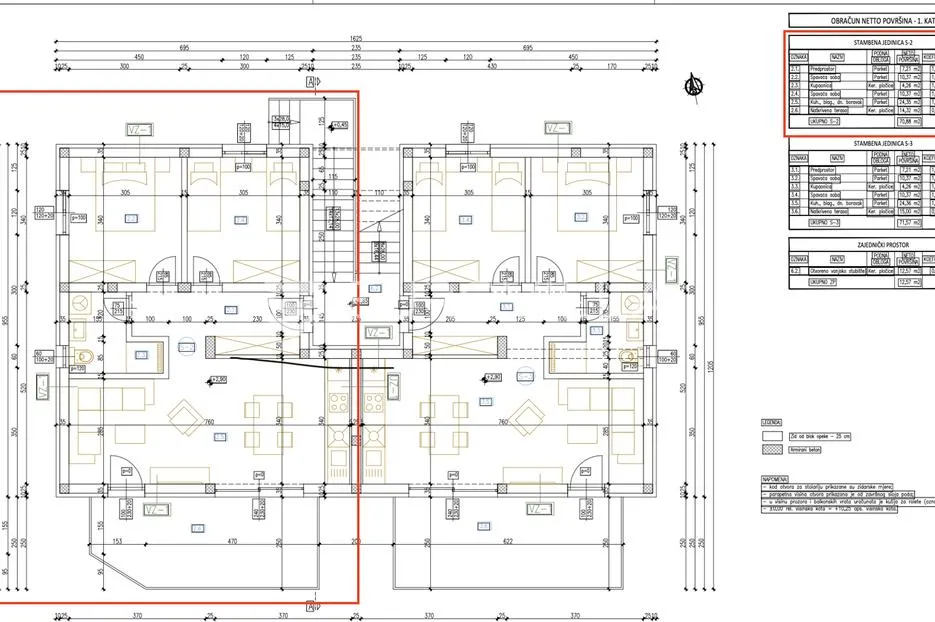 brodarica, novogradnja, prekrasan dvosoban stan 81,2 m² - slika 3