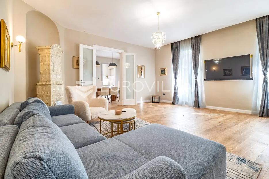 Zagreb, Centar, luksuzan trosoban stan 92 m² u samom centru, parking, PRVI NAJAM - Donji grad