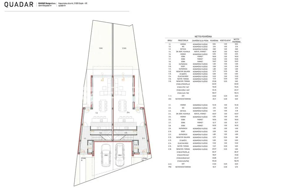 osijek, ulica jela, moderna kuća površine 176,71 m² s vrtom, balkonom i krovnom terasom*novogradnja* - slika 11