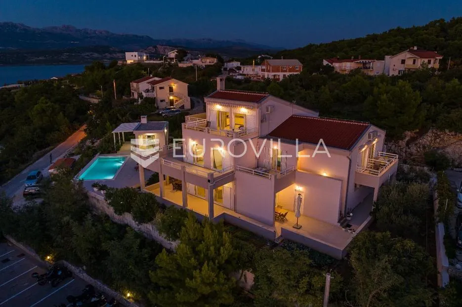 zadar, novigrad moderna vila s panoramskim pogledom na velebit i novigradsko more - slika 32