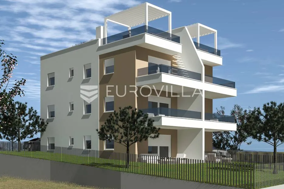 pag, mandre trosoban stan, apartman s3 na drugom katu penthouse 71 m² novogradnja - slika 7