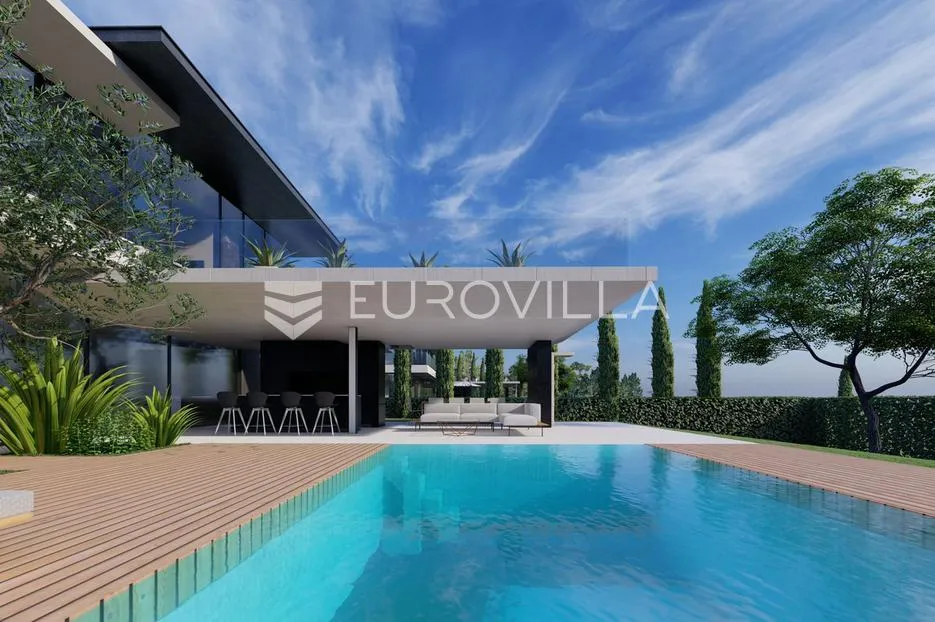 istra, kaštelir – luksuzna vila s panoramskim pogledom na more i wellness oazom - slika 5