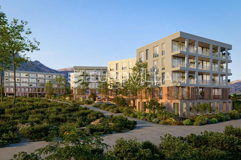 trogir, seget donji, jednosoban stan na 3. katu neto korisne površine 51,43 m², e14 - slika 1
