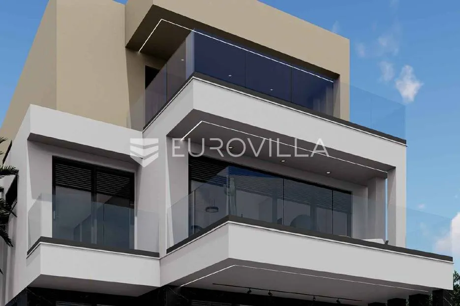 zadar, sukošan, moderna villa s bazenom i pogledom na more - slika 21
