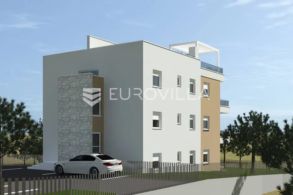 pag, mandre trosoban stan, apartman s3 na drugom katu penthouse 71 m² novogradnja - slika 5