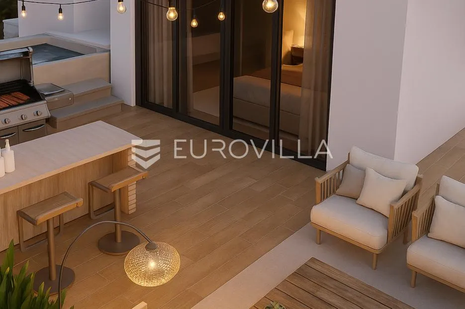 kaštel stari, jednosoban stan s terasom 78, 21 m² i predivnim pogledom - slika 7