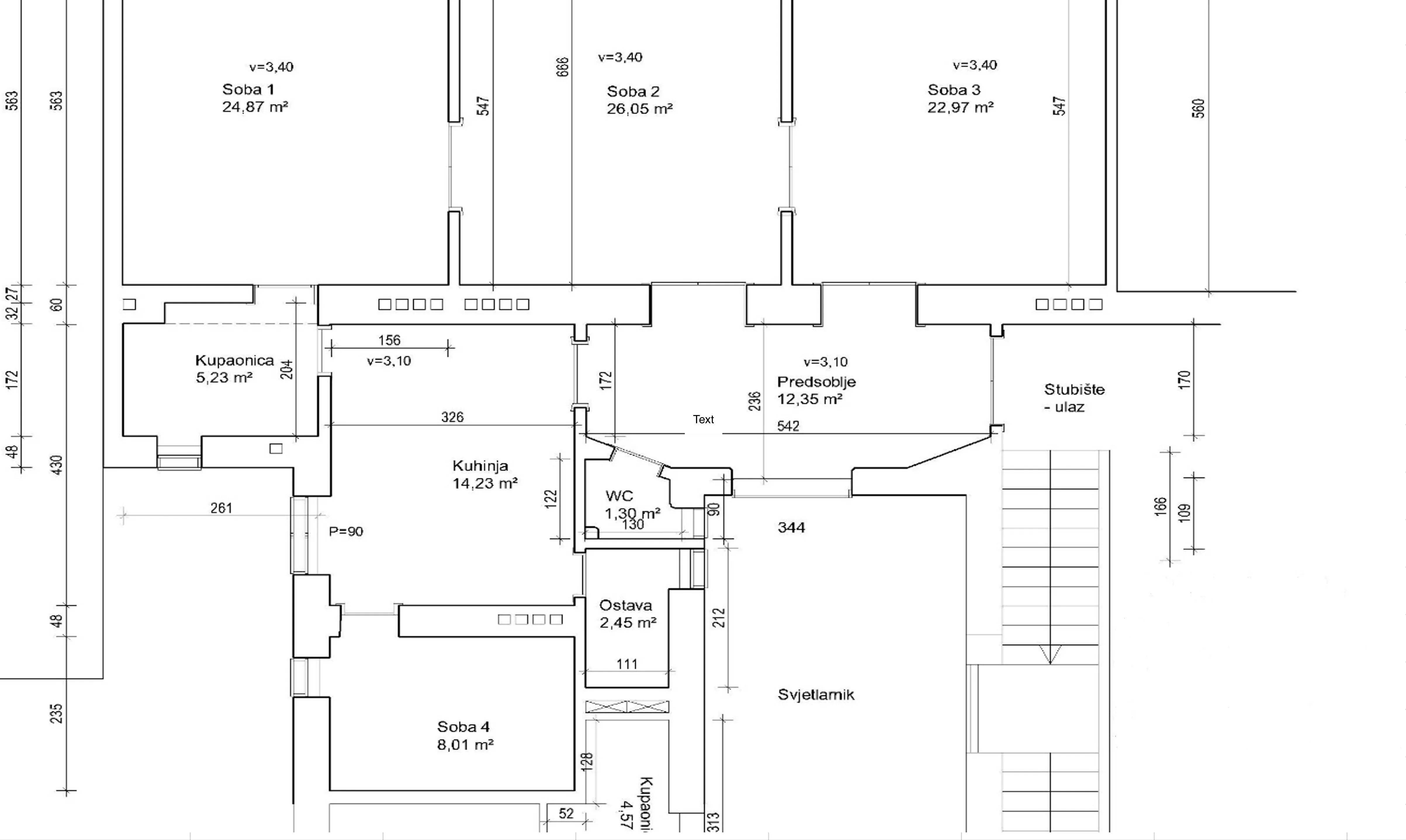 zagreb, đorđićeva, roh bau poslovno/ stambeni prostor 200 m2 - slika 4