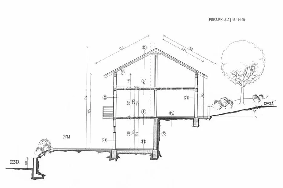 generalski stol, vikendica 133 m² s dvorištem od 300 m² - slika 34