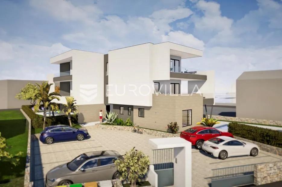 krk, njivice, luksuzan stan u novogradnji u prvom redu do mora 72 m² - slika 10