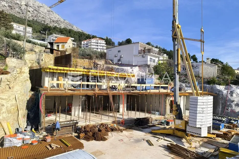omiška rivijera, dvosoban stan južne orijentacije na prvom katu novogradnje, 75.95 m² - slika 4