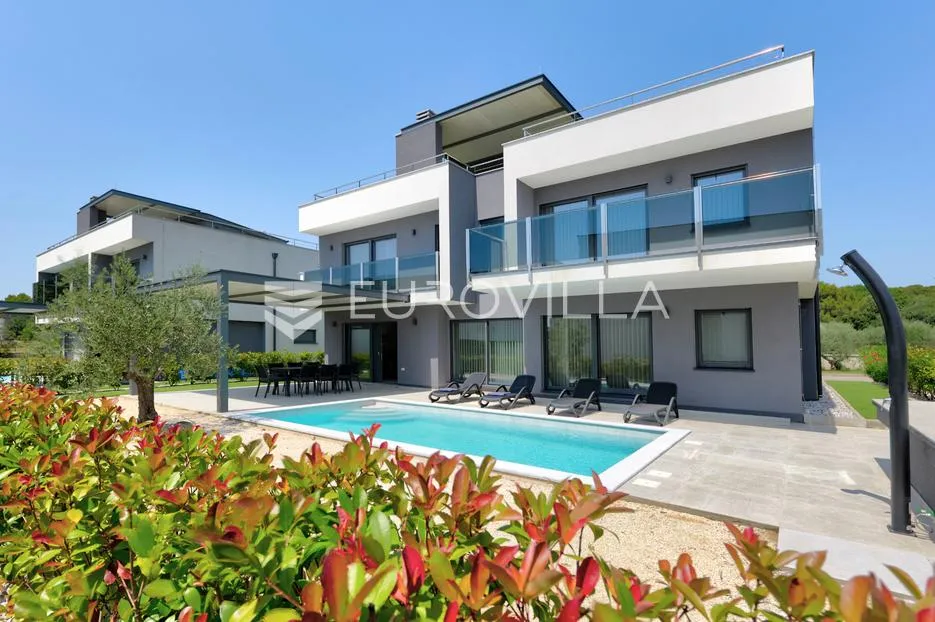 istra, pomer: ekskluzivna moderna vila 286 m² s bazenom i pogledom na more, 400m od obale - slika 59