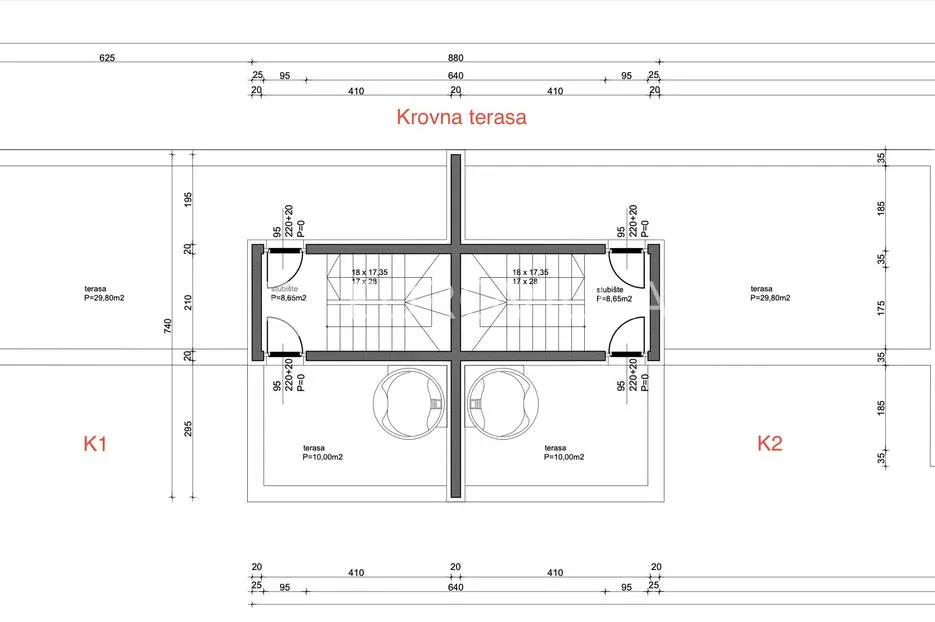 zadar okolica, kuća u nizu s bazenom i jacuzzijem novogradnja k1 - slika 6