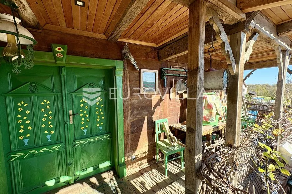 sveti juraj na bregu, mali mihaljevec, etno kuća površine 99 m² s livadom i voćnjakom - slika 12