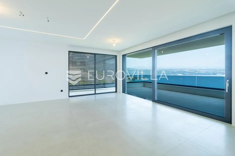 opatija, luksuzan četverosoban stan u novogradnji s pogledom na more 144 m² - slika 2