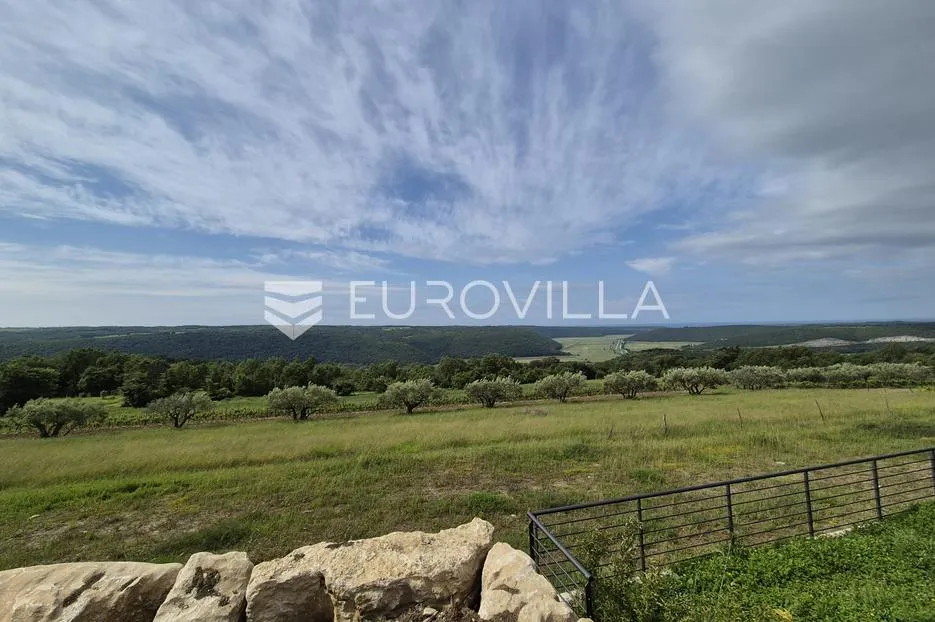 istra, grožnjan, vila s bazenom panoramskim pogledom - slika 37