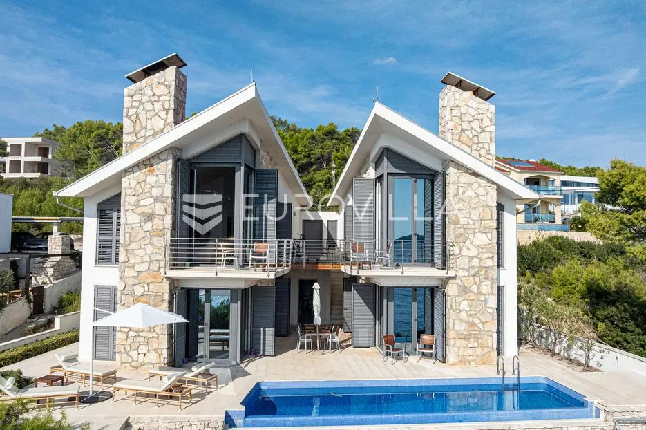 otok korčula, vela luka, villa prvi red uz more - slika 7