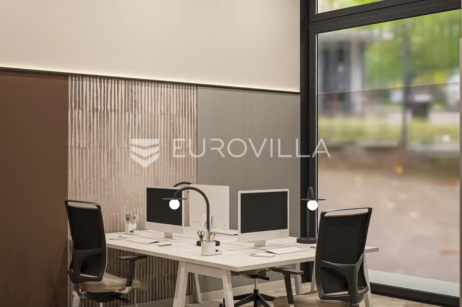 zagreb, radnička cesta, središte poslovne zone, poslovni prostor 120 m² u prizemlju poslovne zgrade - slika 2
