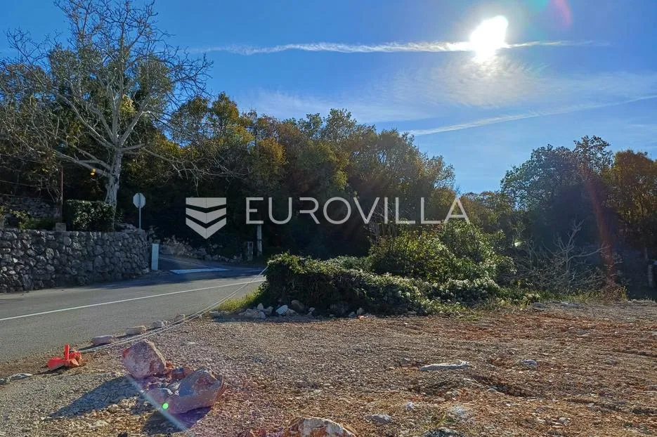malinska, bogovići, građevinsko zemljište za dvojnu kuću, 500 m² - slika 2
