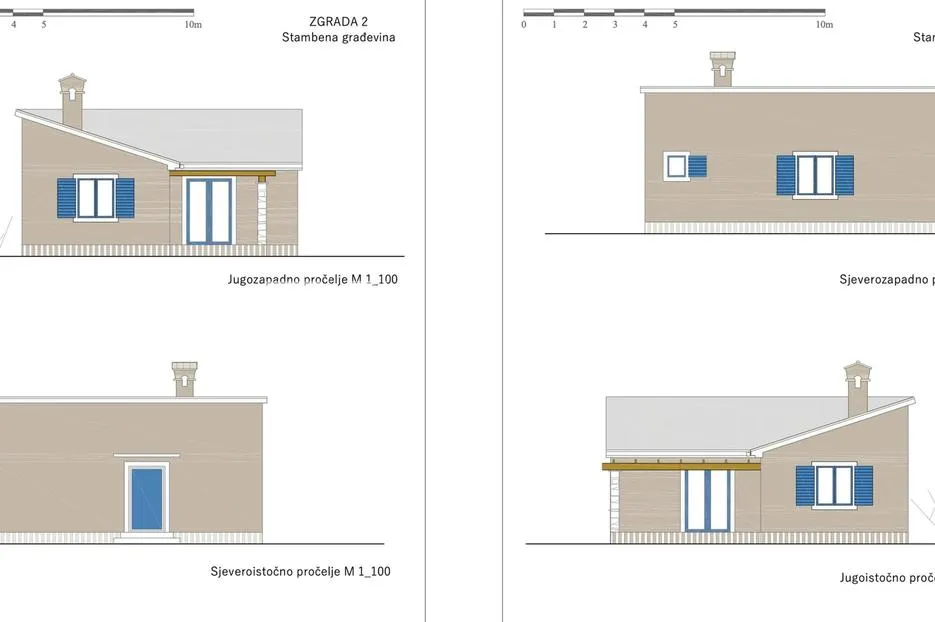 istra, kranjčići, građevinsko zemljište 10353m2 s projektom za gospodarsku građevinu - slika 9