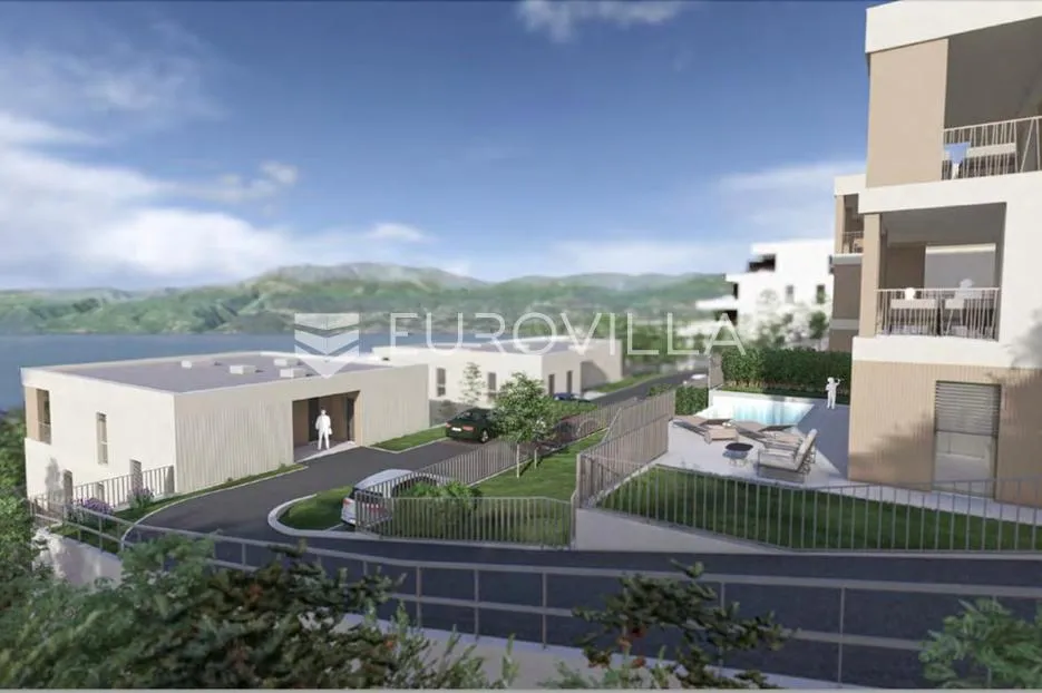 kostrena, četverosoban stan 184,05 m², bazen, lukzuna novogradnja - slika 4