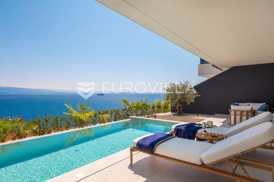 opatija, luksuzan četverosoban stan s privatnim bazenom 220,92 m² - slika 10
