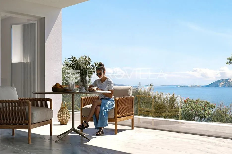 Novi Vinodolski, luksuzni penthouse u sklopu resorta, 85 m od mora