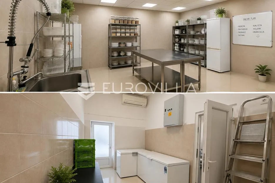 zagreb, srednjaci, uslužni lokal uz prostor za pripremu hrane, 76 m², top lokacija - slika 3