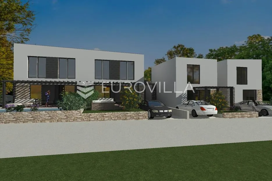 istra, tar, novogradnja - kuća u nizu 75,18 m2 s bazenom i dvorištem 800m od mora - slika 6