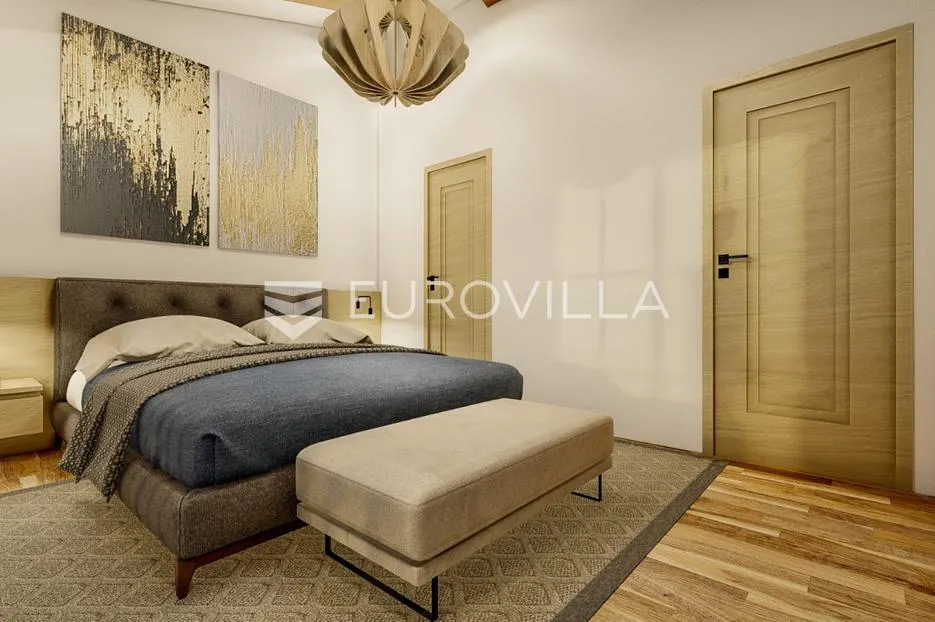 krk, lindrići, prekrasna mediteranska vila s bazenom i pogledom na more - slika 10