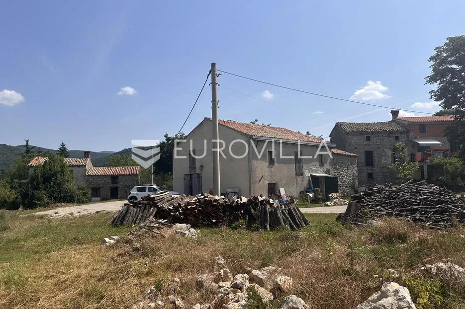 istra, ročko polje, kamena starina s okućnicom i građevinskim te poljoprivrednim zemljištem - slika 2