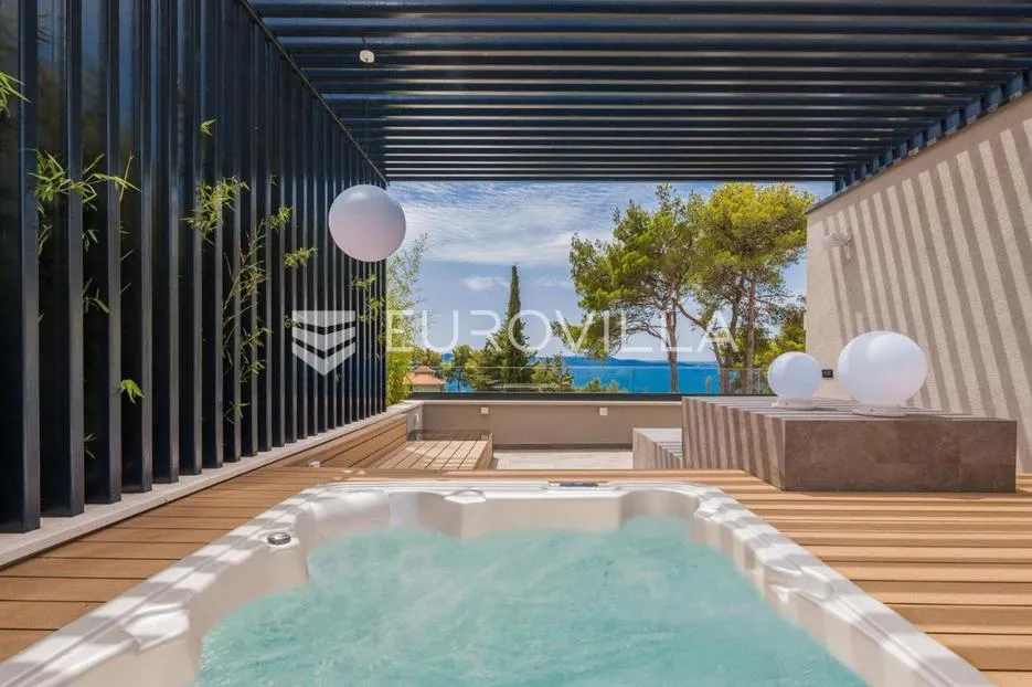 zadar, diklo, prekrasna villa s bazenom i pogledom na more - slika 6