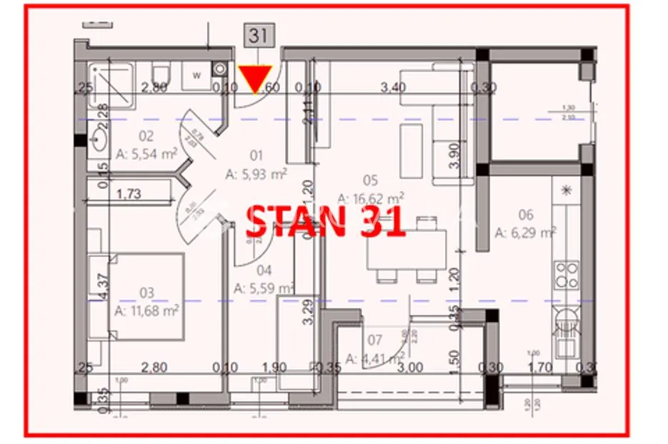 pula, monvidal, stan u novogradnji s liftom - slika 2