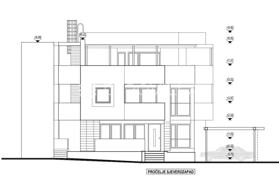 pag, proboj košljun, građevinsko zemljište s građevinskom dozvolom 200 m od mora - slika 9
