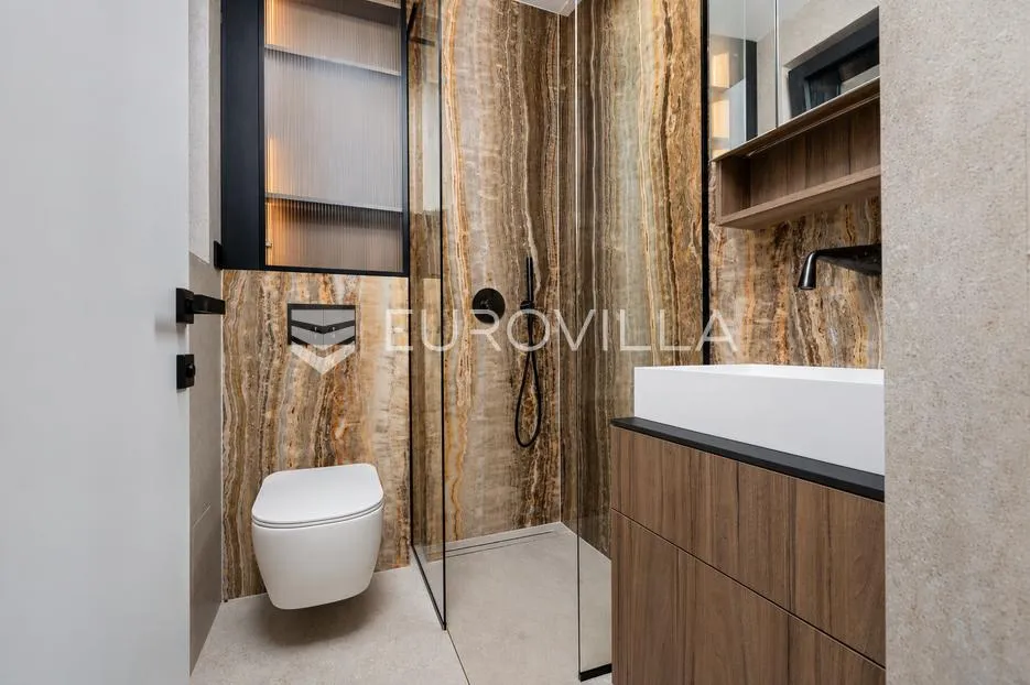 kostrena, rožići, ekskluzivan penthouse 200 m², panoramski pogled na more - slika 14