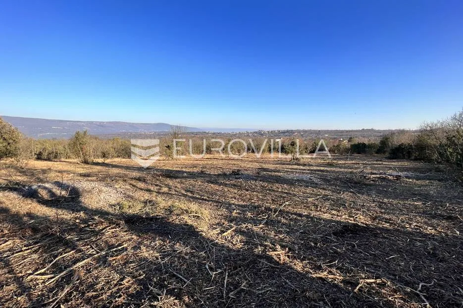 Istra, Rakalj - prekrasna građevinska parcela 1005 m2 s pogledom na more - Rakalj, Marčana