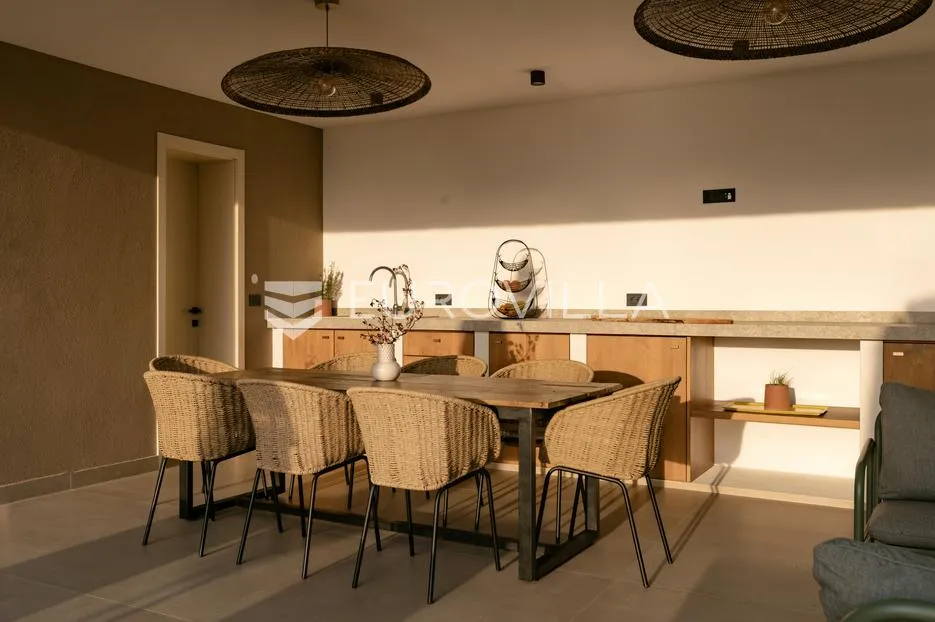 istra, kaštelir, labinci, moderna vila u istarskom stilu s panoramskim pogledom na more - slika 46