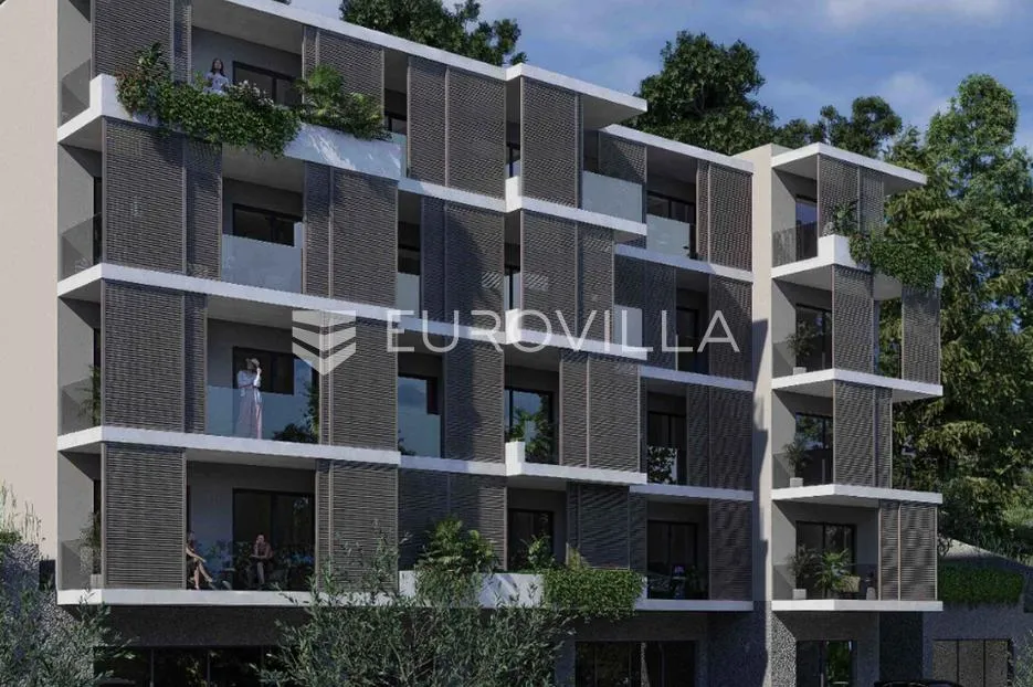 Omiš, odličan dvosoban stan na drugom katu novogradnje