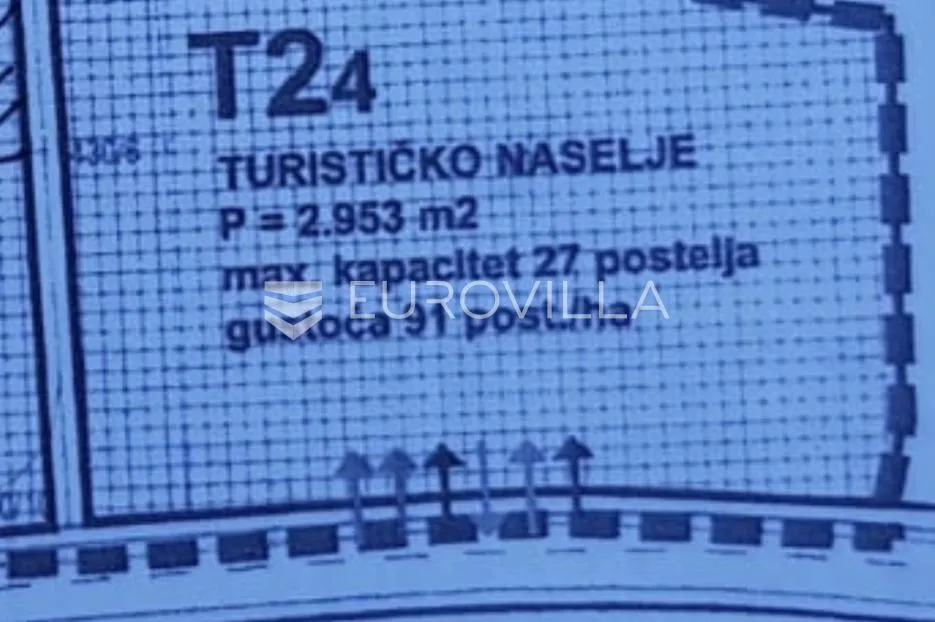 istra, premantura, građevinsko zemljište t2 zona 3020 m2 - 400 m od mora - slika 3
